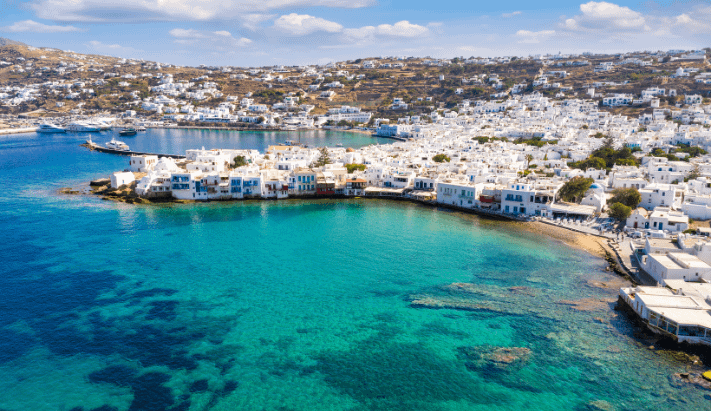 Atenas e Mykonos